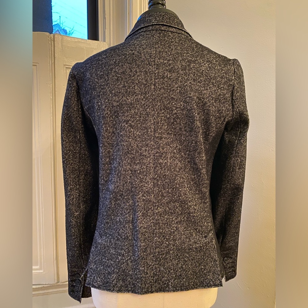 J.Crew herringbone women’s size 4 blazer - Picture 3 of 8